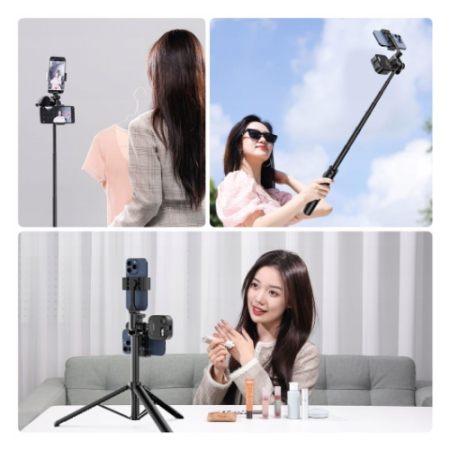 Ulanzi MT-70 (T027GBB1) - mini statyw i selfie stick do smartfona - przykłady użycia